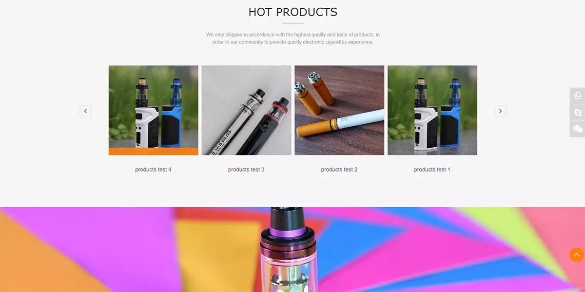 英文外贸出口pbootcms网站模板