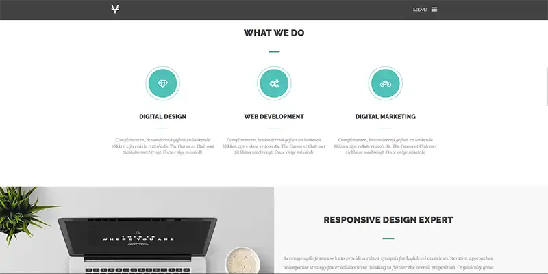 简洁大气网站设计企业官网网站模板下载